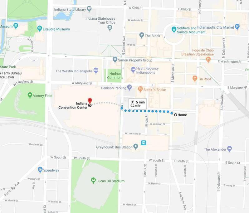 Top Floor Loft In Downtown Indianapolis!!! Ngoại thất bức ảnh